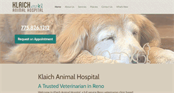 Desktop Screenshot of klaichanimalhospital.com